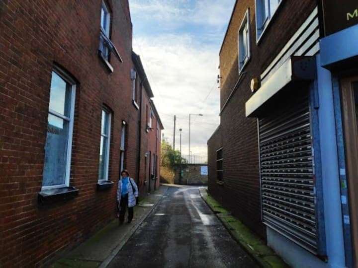 Taylors Lane in Strood. Image supplied by Alejandro Conta