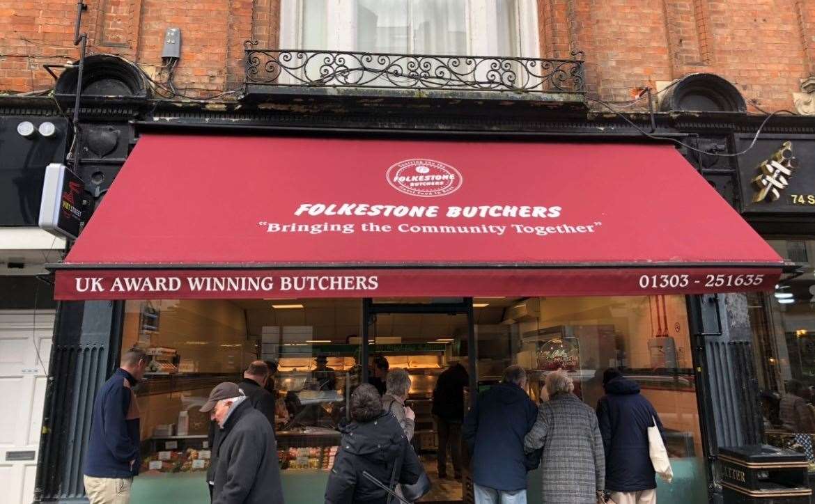 Folkestone Butchers has opened in the former unit