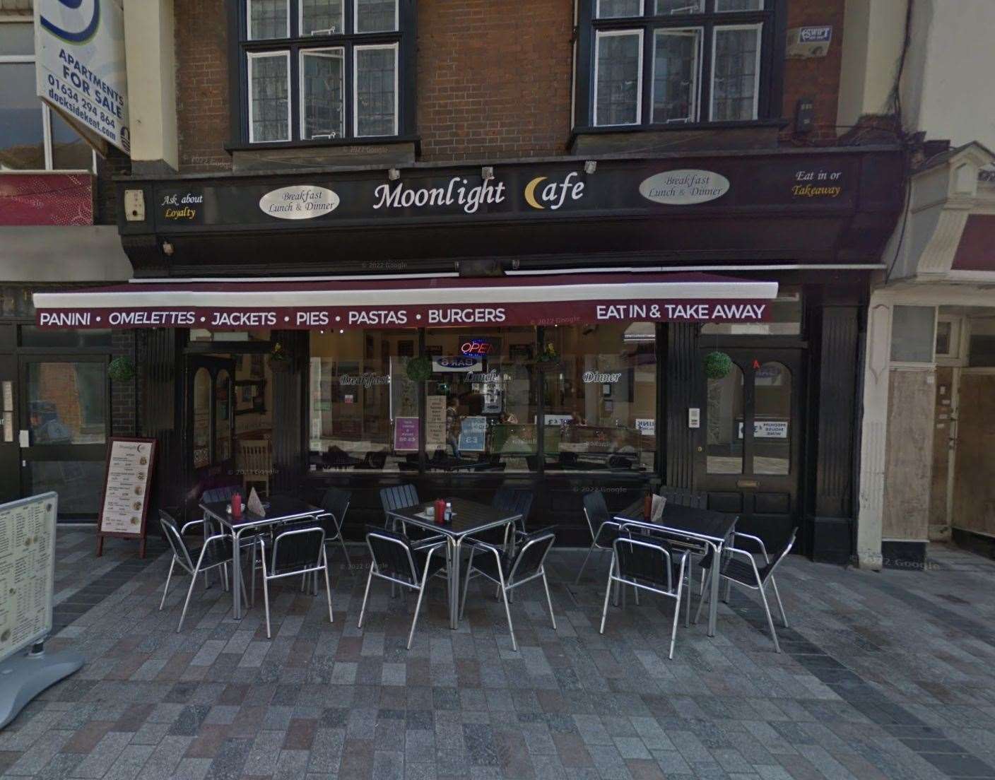 Moonlight Cafe in Maidstone offers tasty food at reasonable prices. Picture: Google Maps
