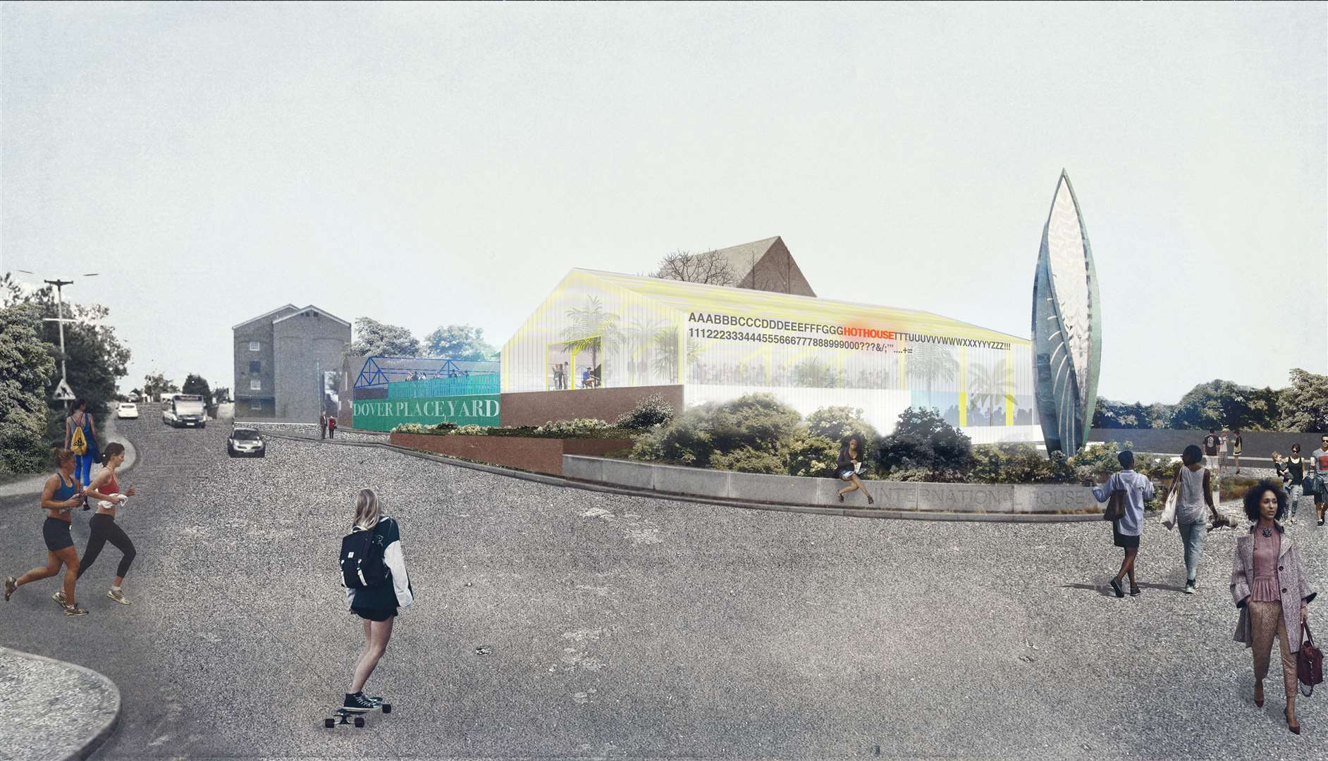 The former youth theatre will be transformed into a lantern at night