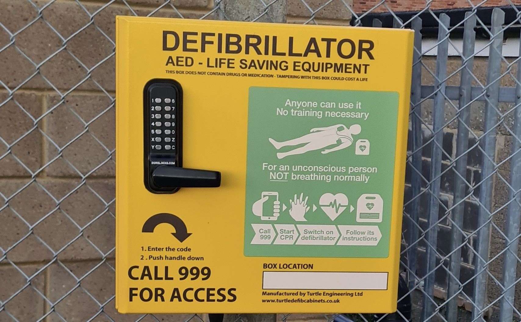 Defibrillators like this one can be used to save a life