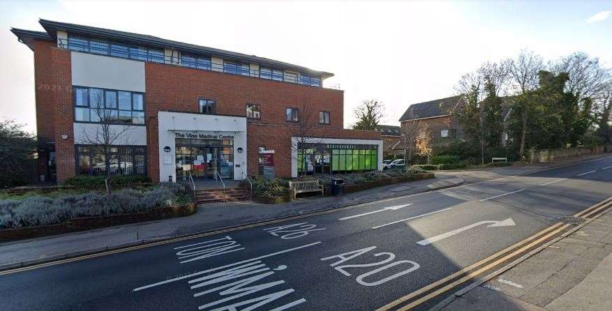 The Vine Medical Centre, in Tonbridge Road, Maidstone Picture: Google Street View