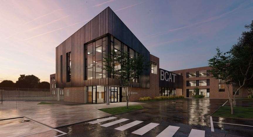 How the new-build school will look when complete