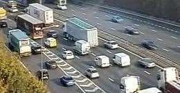 Motorists are facing delays on the M25 near the Dartford Tunnel. Picture: Highways England (20555986)