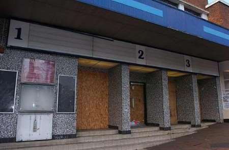 The front of the former cinema in the town centre. Picture: MATT WALKER