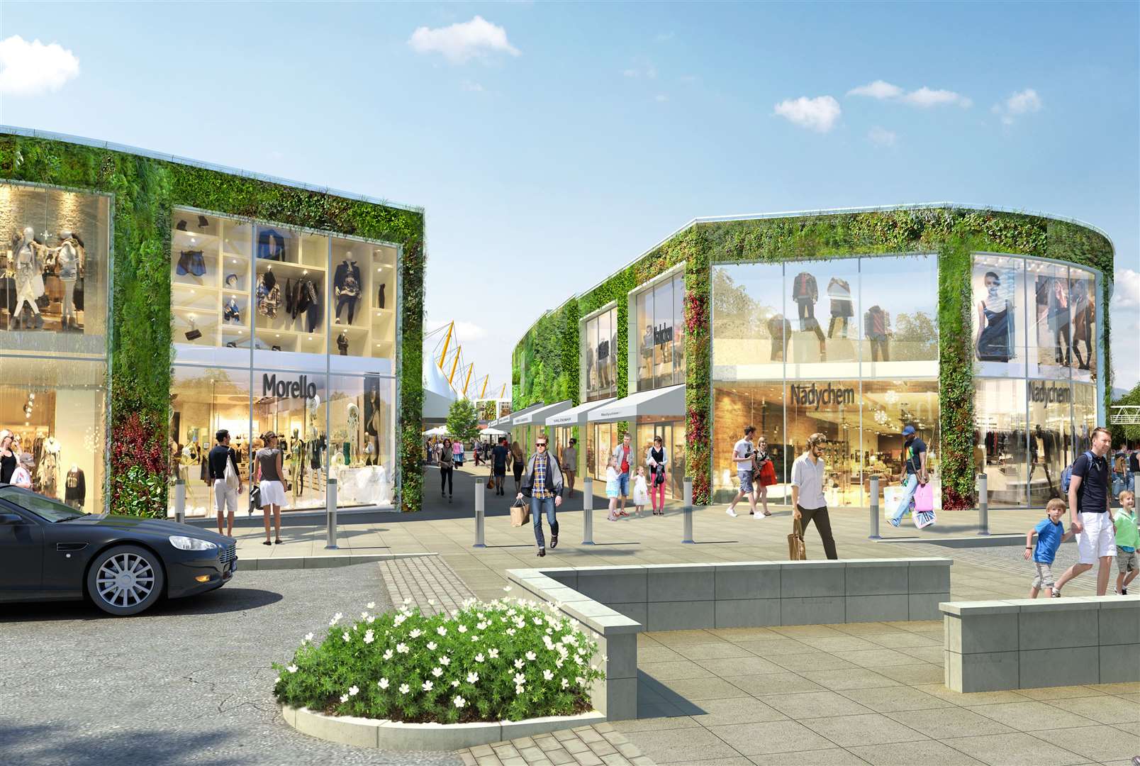 The Designer Outlet extension is set to be complete by September