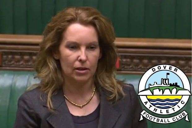 Dover and Deal MP, Natalie Elphicke, has weighed in to support Dover Athletic Picture: Jamie Rose
