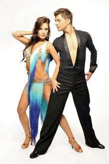 Strictly Come Dancing stars Katya Virshilas and Pasha Kovalev
