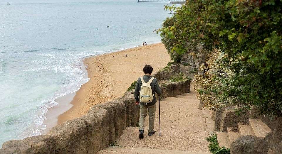 The 25-mile walk starts in Ramsgate. Picture: Explore Kent