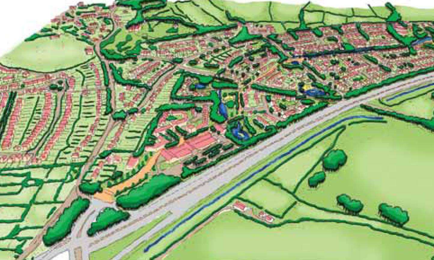 The plan for 800 homes at Strode Farm
