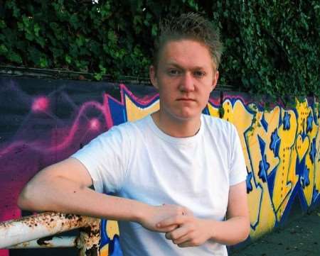 Youth worker Jason Robinson back at work after his ordeal in Russia. Picture: Gerry Warren