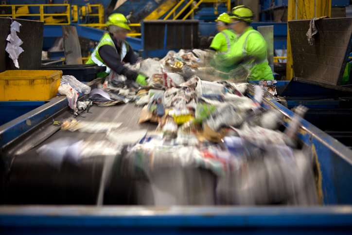 Recycling centre. Picture: GettyImages