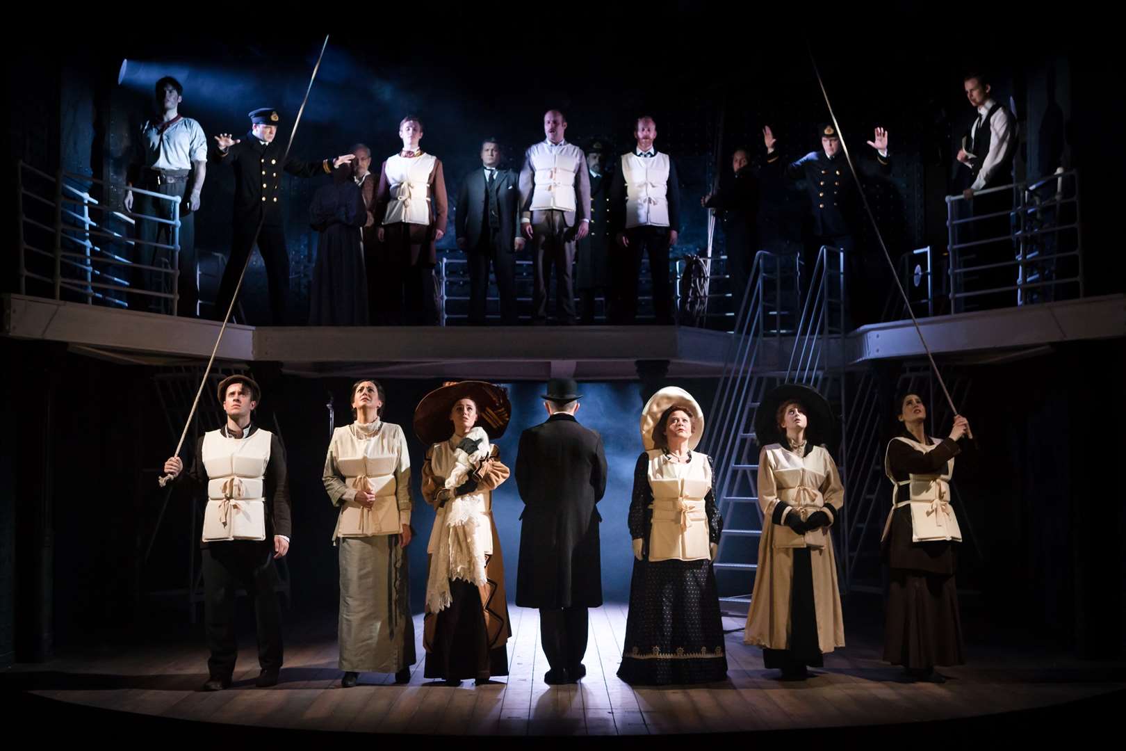 Titanic the Musical is based on the stories of real people