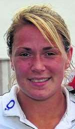 England women's rugby player Rachael Burford