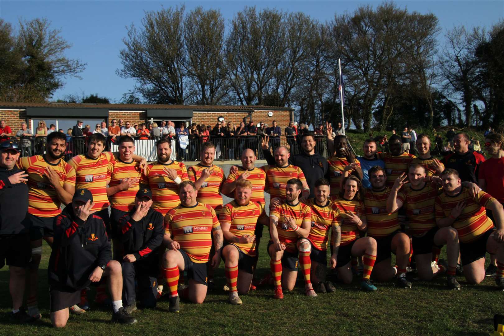 Medway rugby club have won another promotion Picture: P Wardzynski