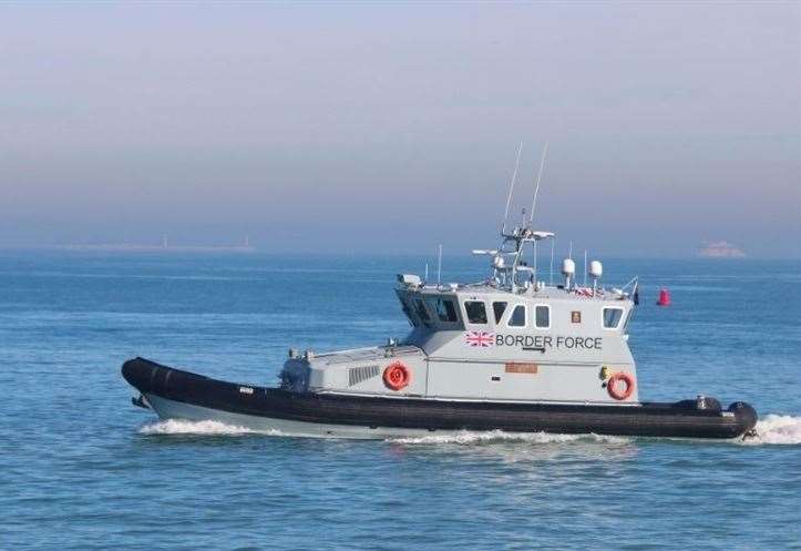 A Border Force cutter. Stock picture
