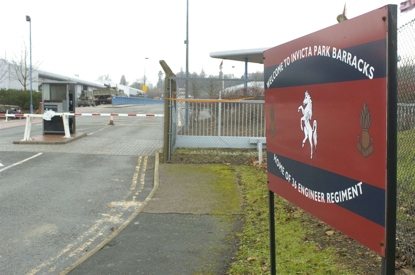 The Invicta Barracks site earmarked for 1,300 homes falls within the low value zone