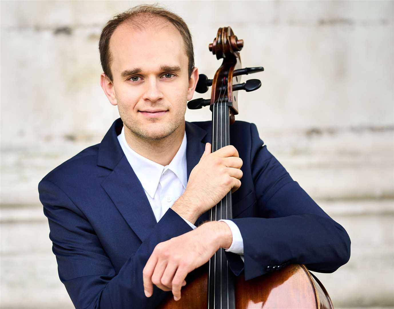 Cellist Maciej Kułakowski will perform a classical music concert at Godinton House, near Ashford, this winter. Picture: Kaupo Kikkas
