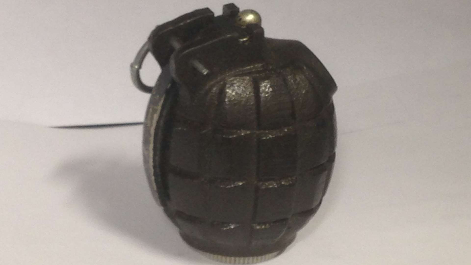 A stock image of a hand grenade