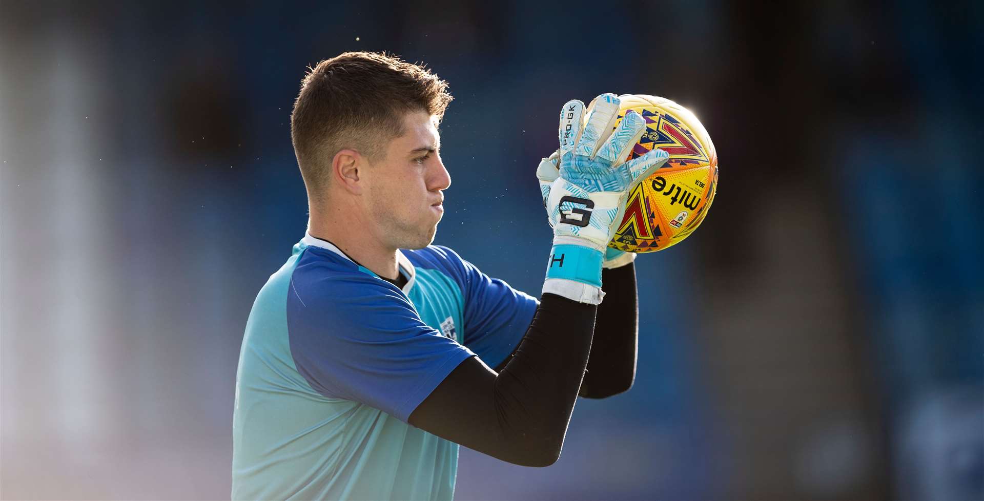 Tomas Holy would love to see no.2 keeper Tom Hadler get some action when the Gills are safe Picture: Ady Kerry