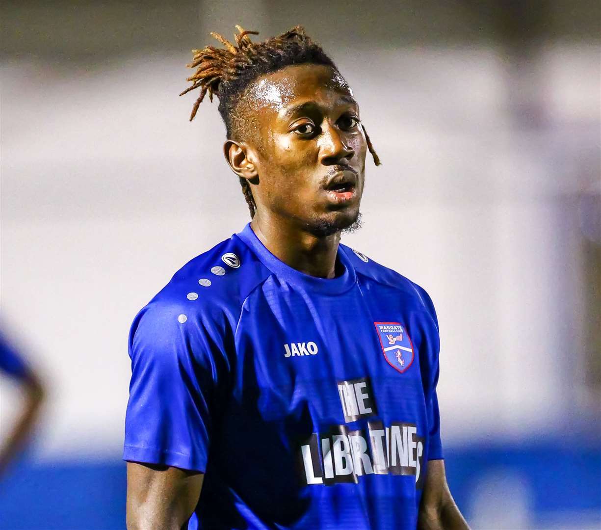 Margate winger Kadell Daniel is serving a three-game ban Picture: Don Walker