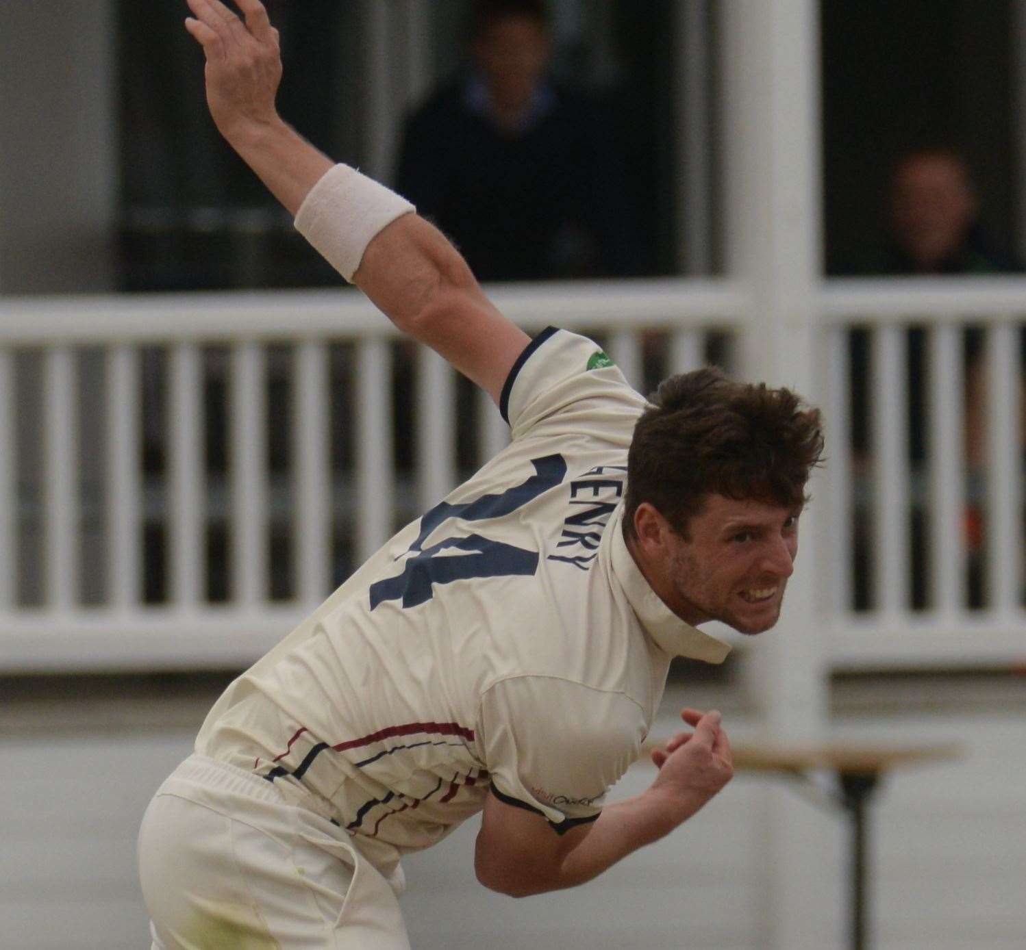 Matt Henry took 75 championship wickets for Kent during the 2018 season Picture: Chris Davey