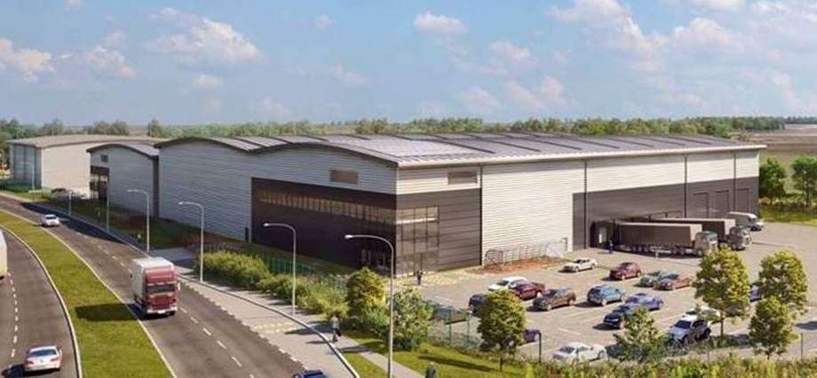The warehouse and drive-thru development will bring new jobs to Snodland