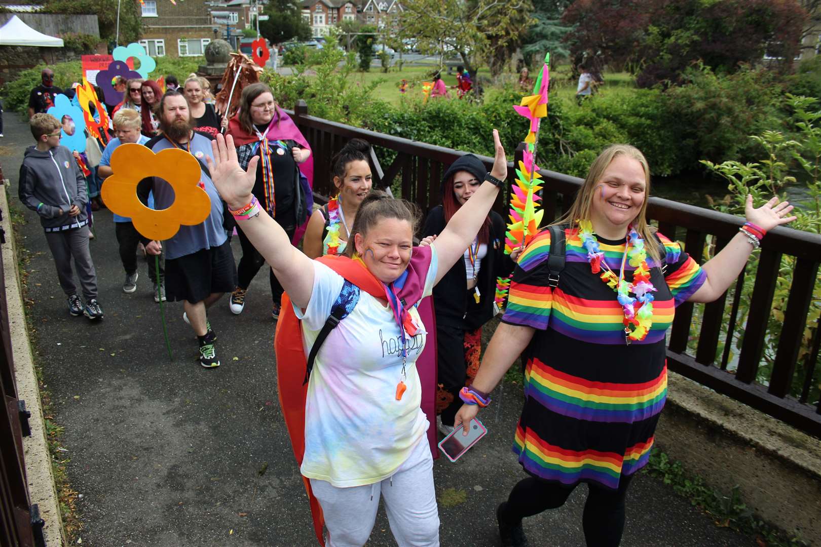 The march at Dover Pride 2021. Picture: Photography with Evangeline