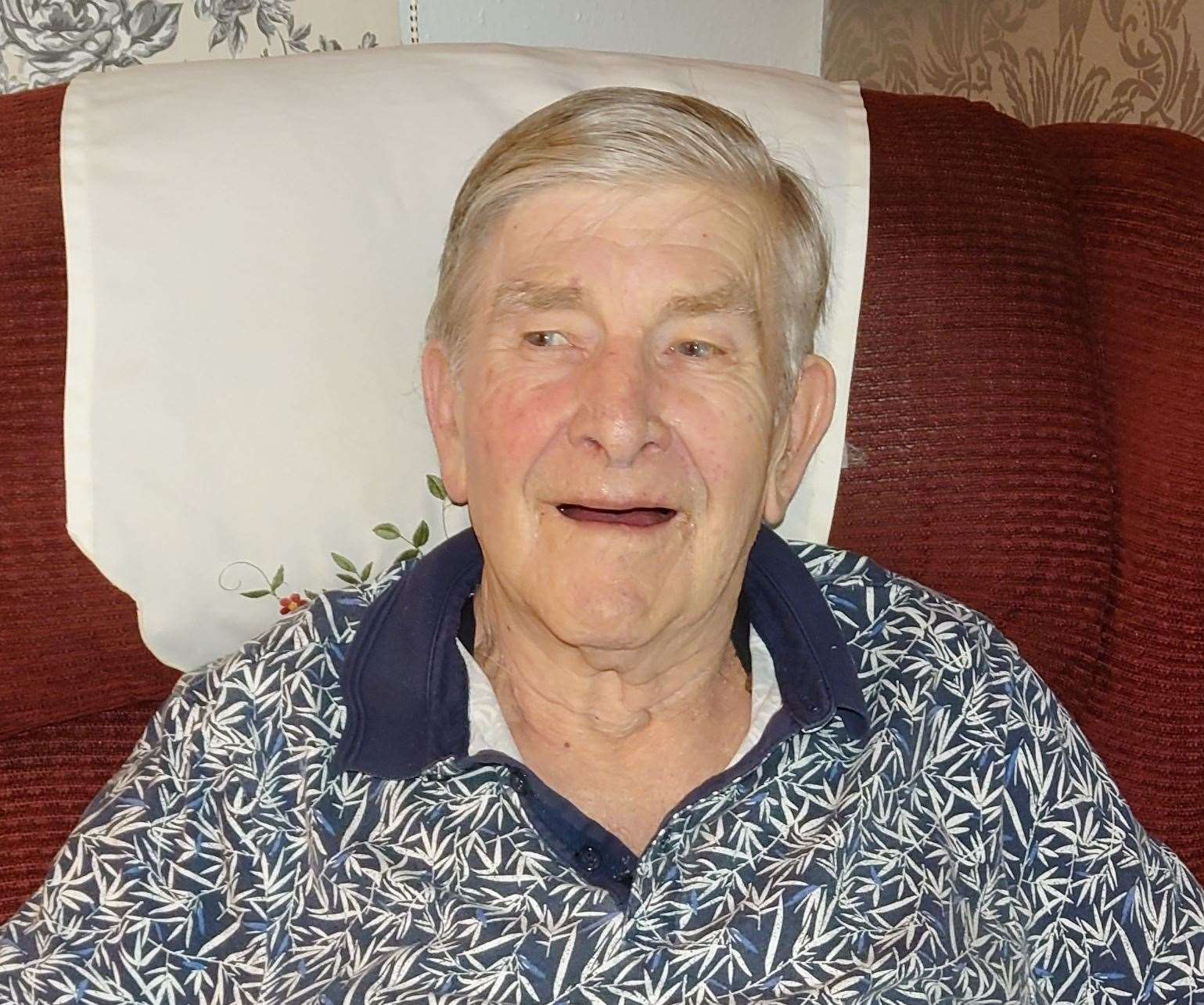 Brian Hooker, 86, fell while walking home to Chatham after giving up on a 15-hour wait in the A&E department at Medway Maritime Hospital. Picture: Lawrence Hooker