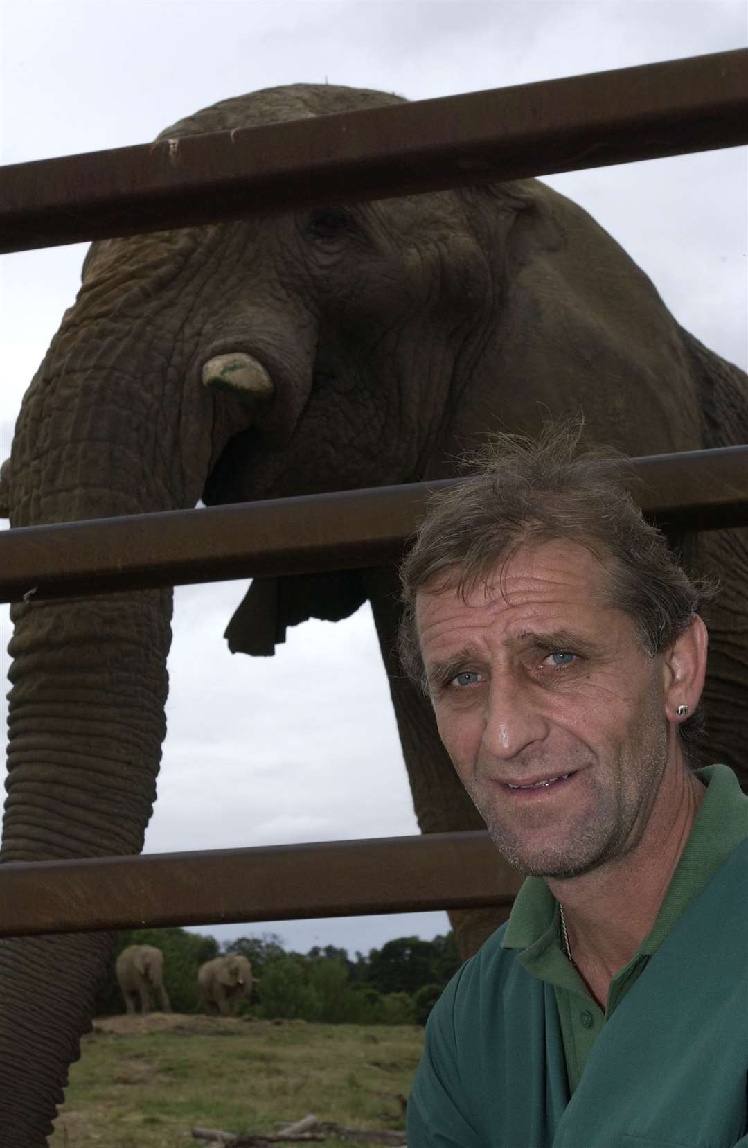 Dave Magner was head elephant keeper for a long period of time
