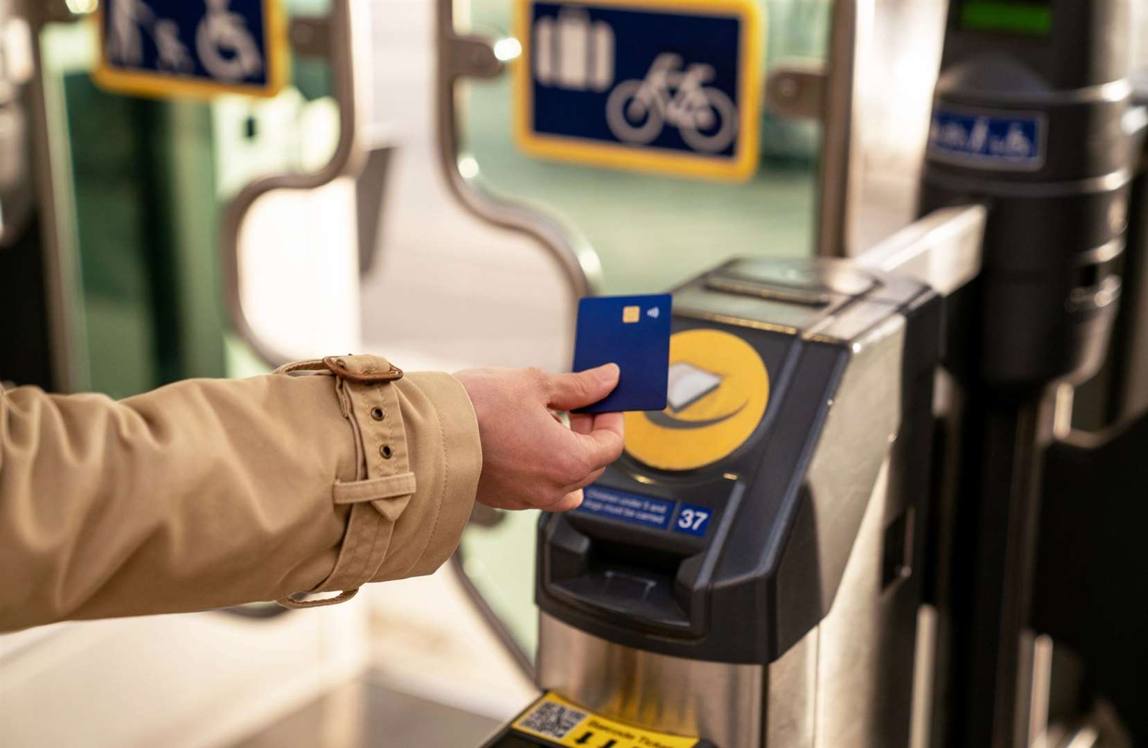 Tap-in tap-out technology is being rolled out at several Kent stations. Picture: iStock