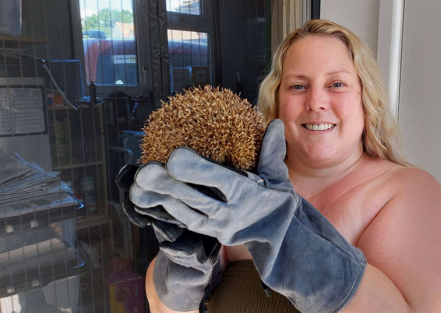 Lisa Steward from Pluckley started Thorne Hedgehog Rescue