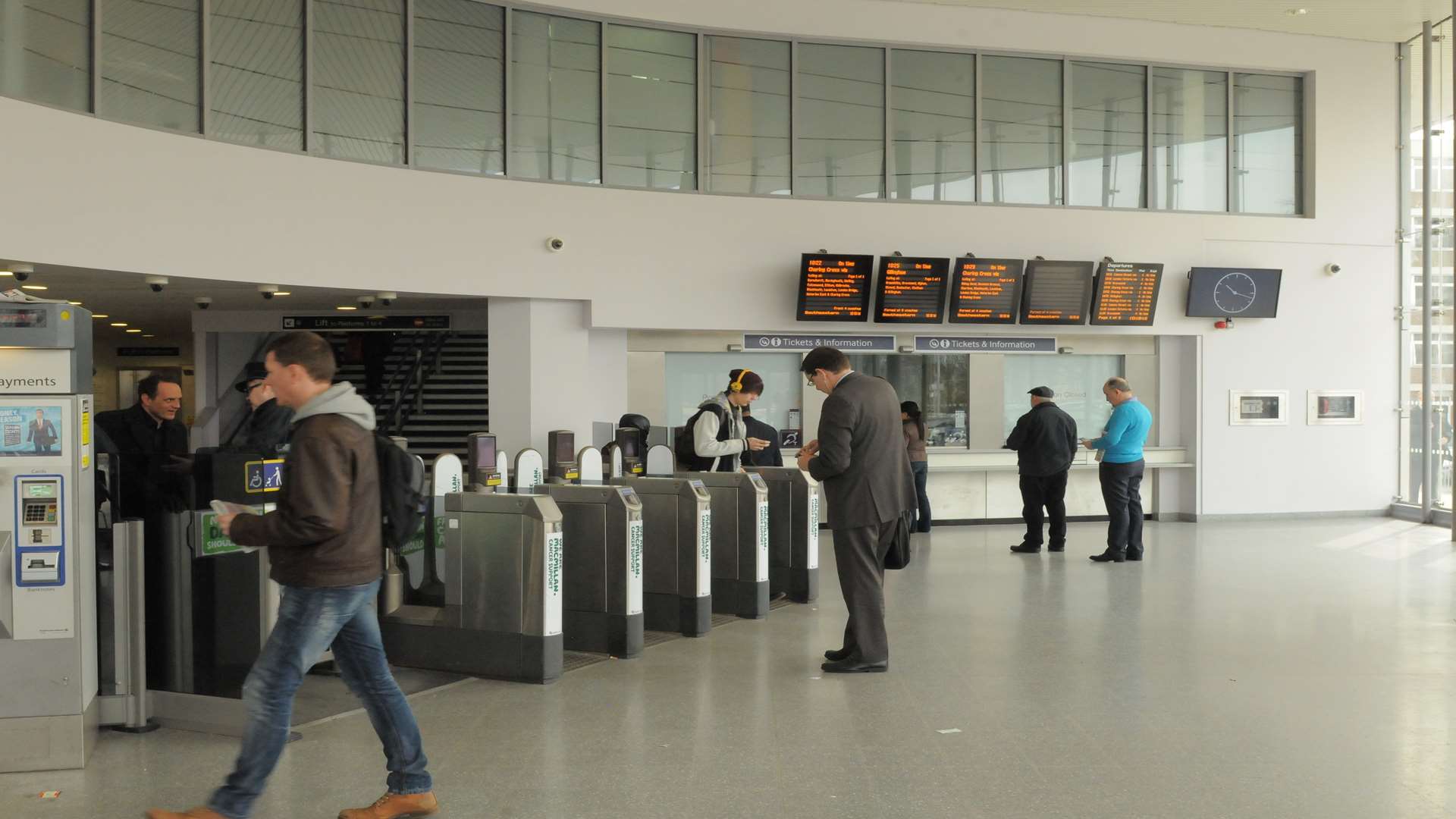 Dartford railway station's capacity will come under pressure. Picture: Steve Crispe