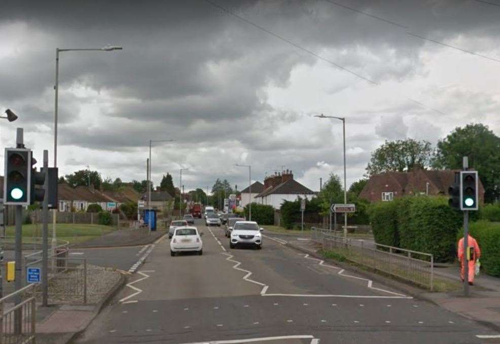 The incident happened in Sturry Road, Canterbury. Picture: Google