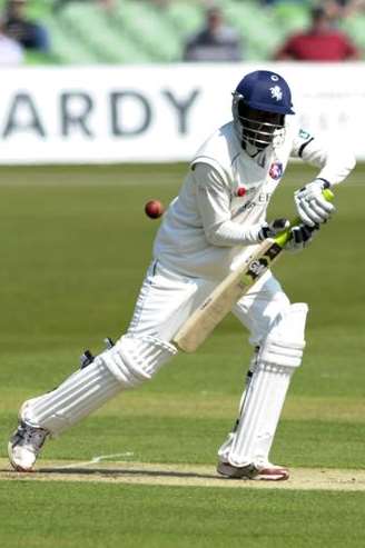 Kent Cricket's Daniel Bell-Drummond wants to build on solid form. Picture - Barry Goodwin