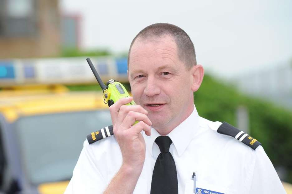 Richard Rodgers, the deputy station officer at Medway Coastguard.