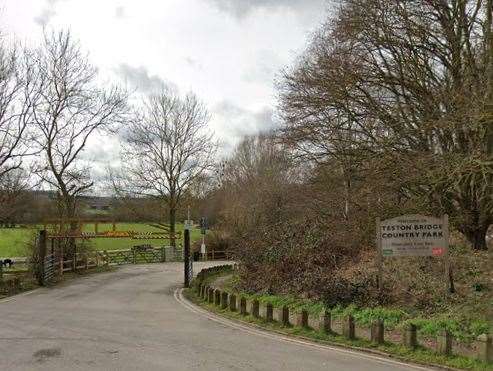 Teston Bridge Country Park. Picture: Google Street View