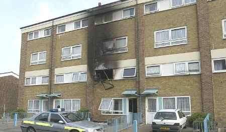 The fire caused extensive damage. Picture: MATTHEW WALKER