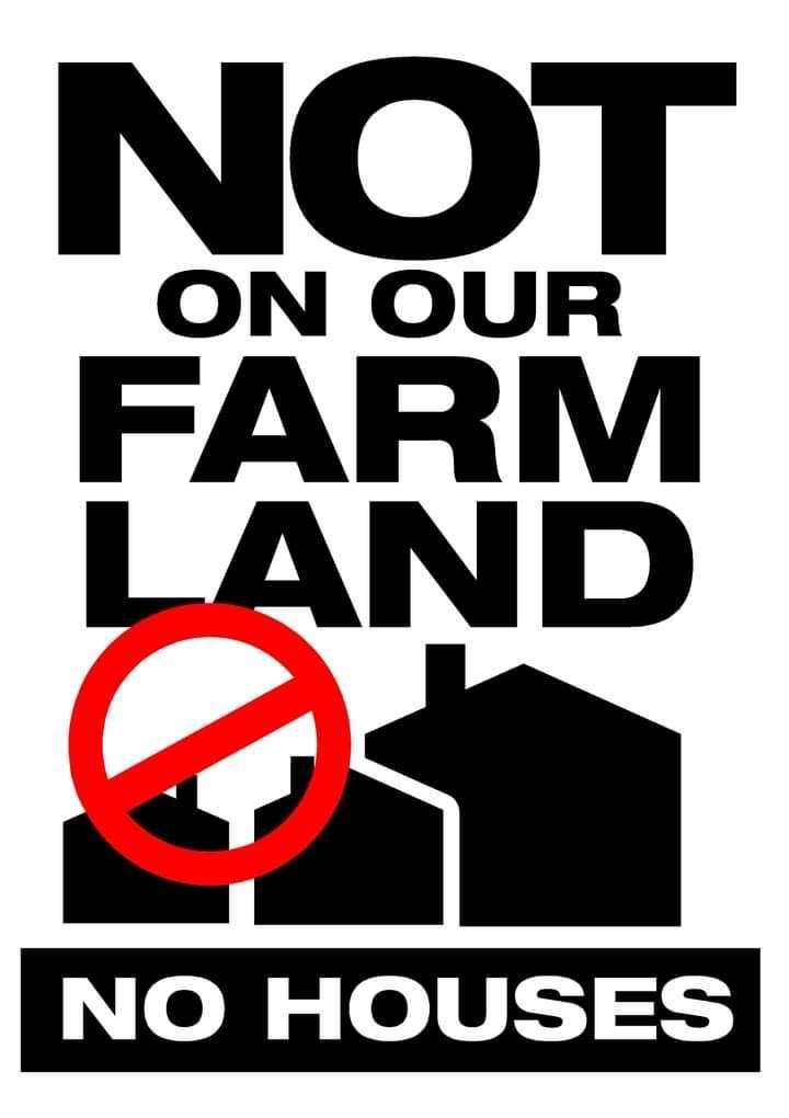 Campaign poster from Westgate Action Group Against Housing Development