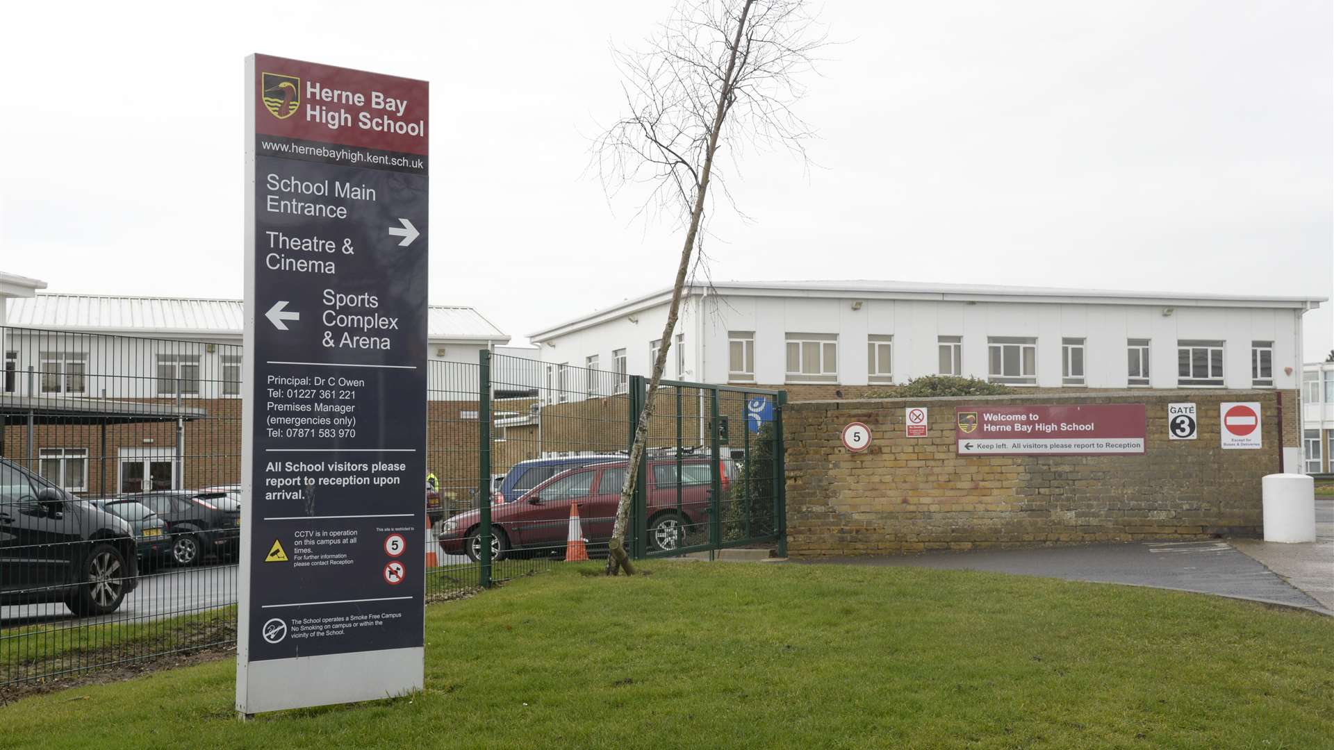 The abuse happened at Herne Bay High School