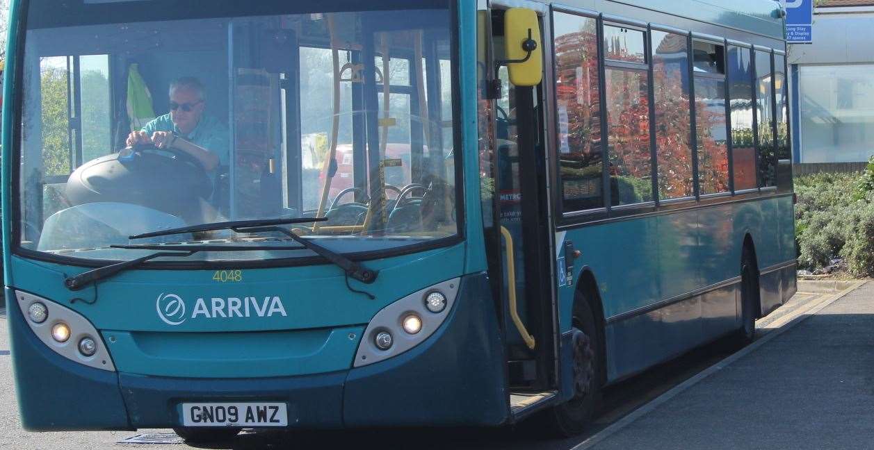 An Arriva bus on Sheppey (6828993)
