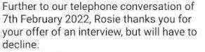 After Rosie Duffield declined requests for an interview, she directed the Gazette to call her office. This was the response...