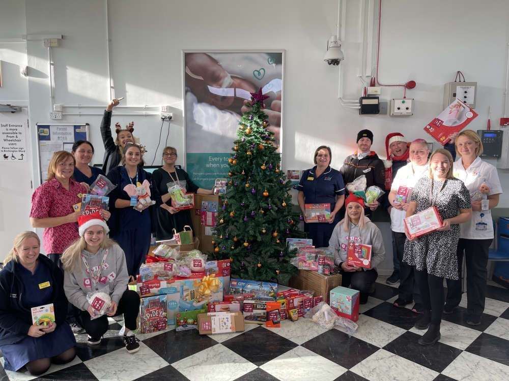 More than 10,500 gifts were donated and delivered to 29 locations across Kent in 2022