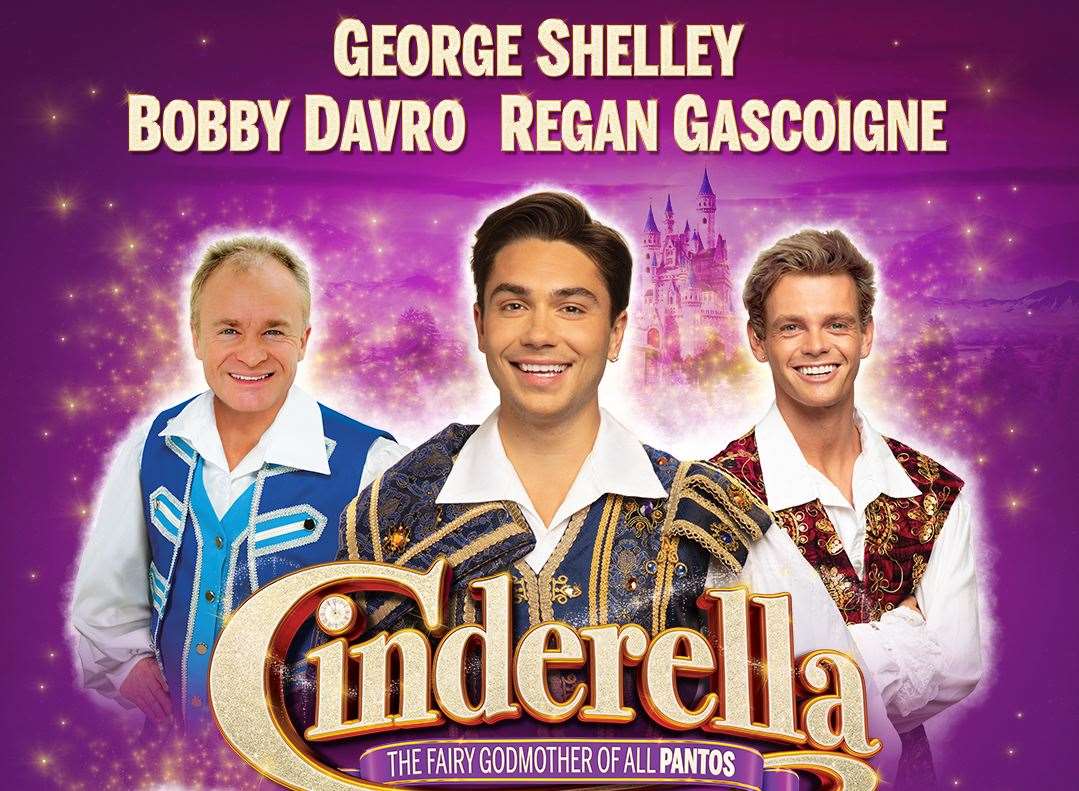 The Orchard's Cinderella stars George Shelley, Bobby Davro, and Regan Gascoigne will help turn on Dartford's Christmas lights