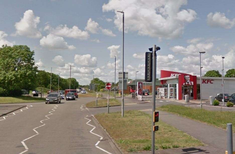 The stretch of road where the crash took place. Pic: Google