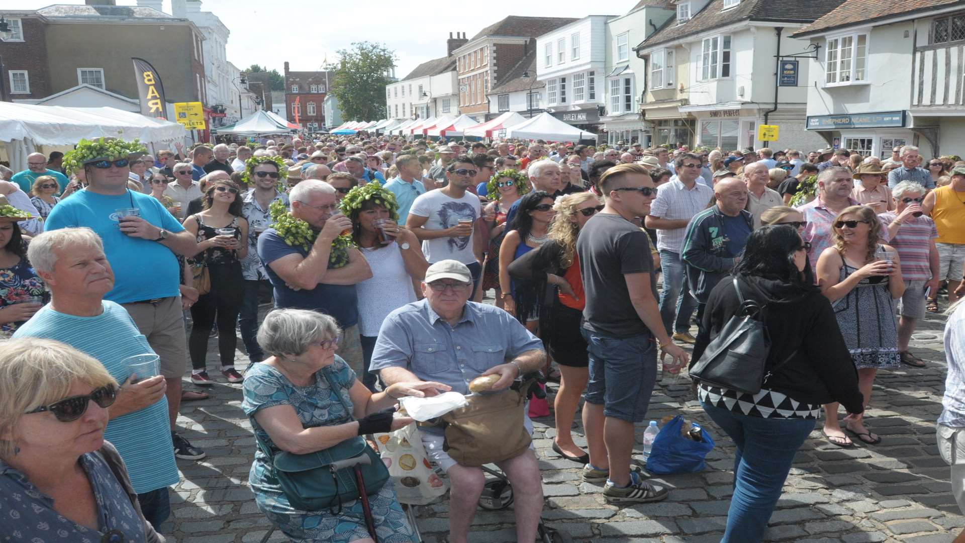 Big crowds are expected to return to Faversham over the next two days.