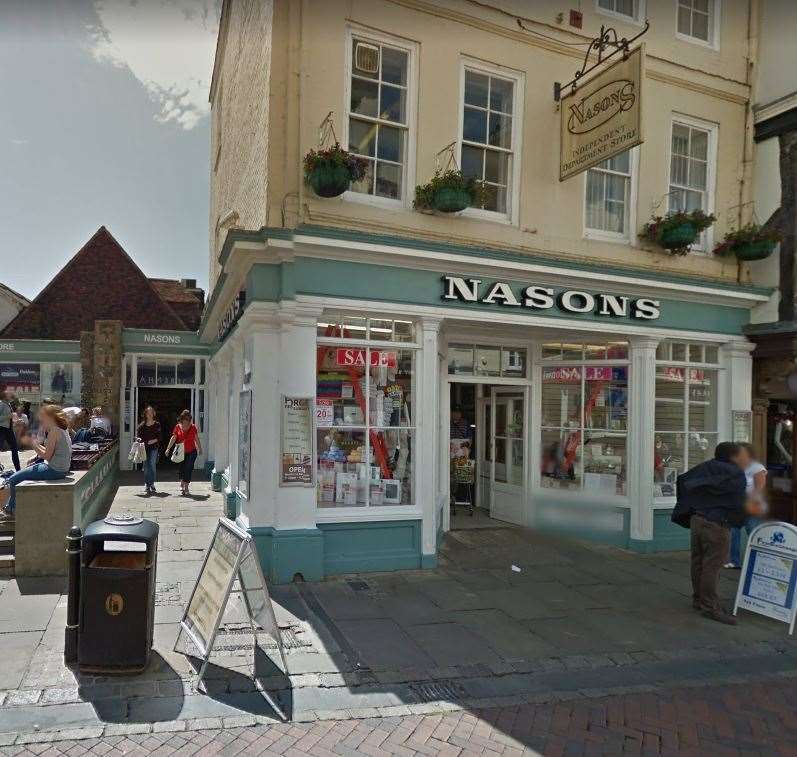 Nasons in Canterbury High Street (1272386)