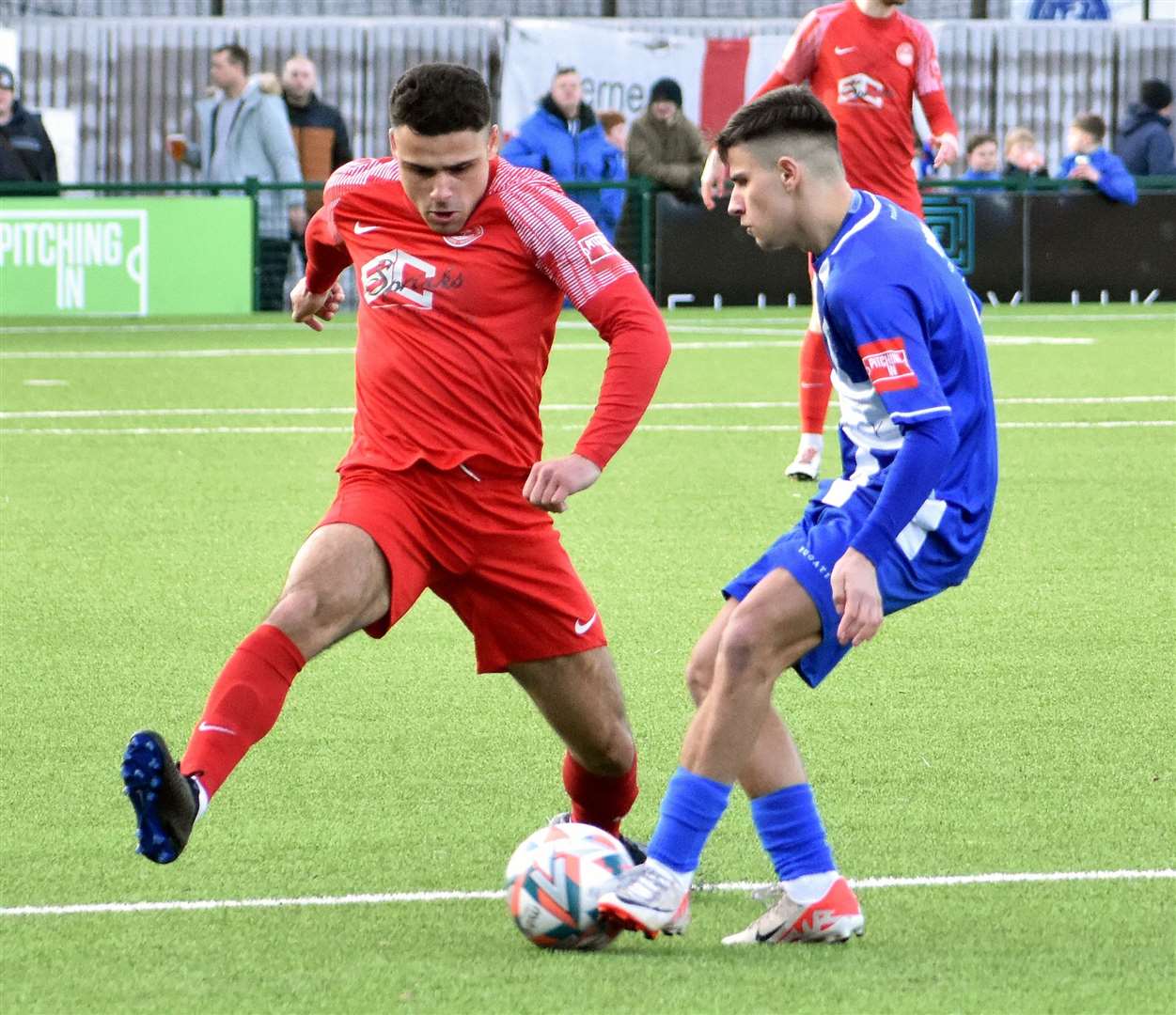 Bradley Schafer made an impact after coming off the bench at Herne Bay. Picture: Randolph File