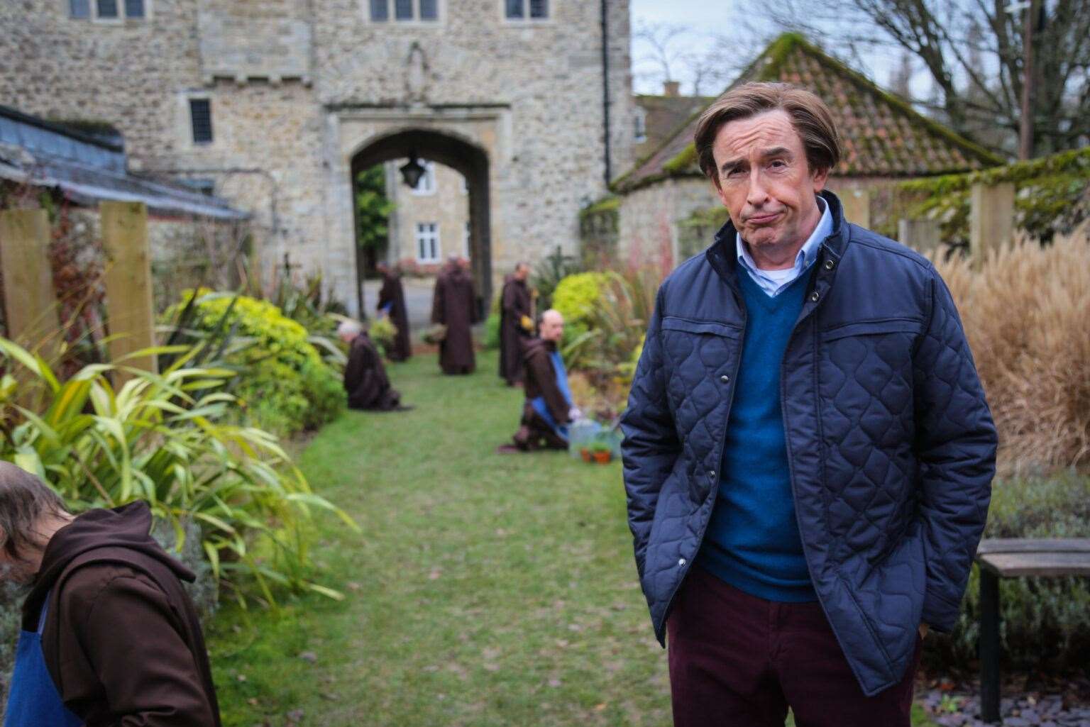 Alan Partridge visiting an historic Kent location. Picture: Baby Cow