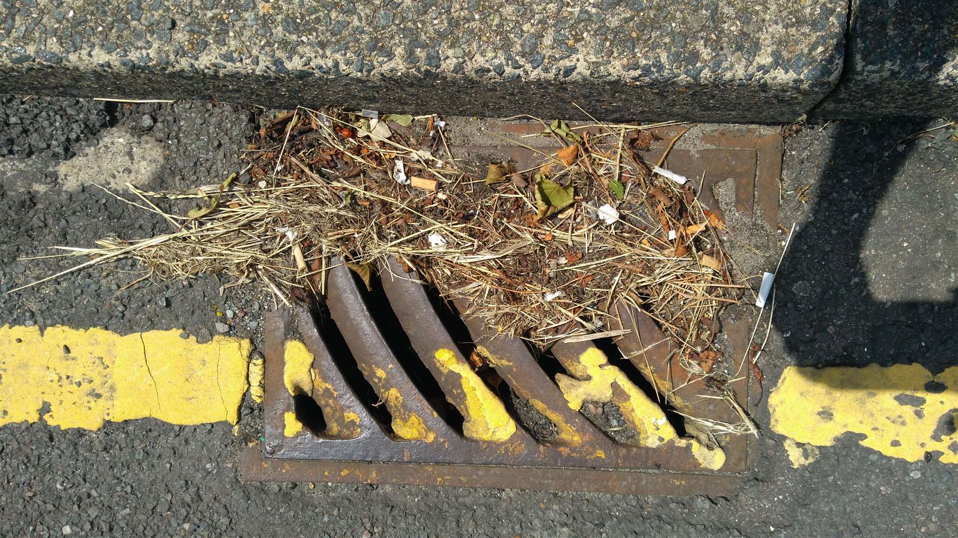 A drain at the lower end of Harbour Way in Folkestone. All pictures submitted by Jane Pullan